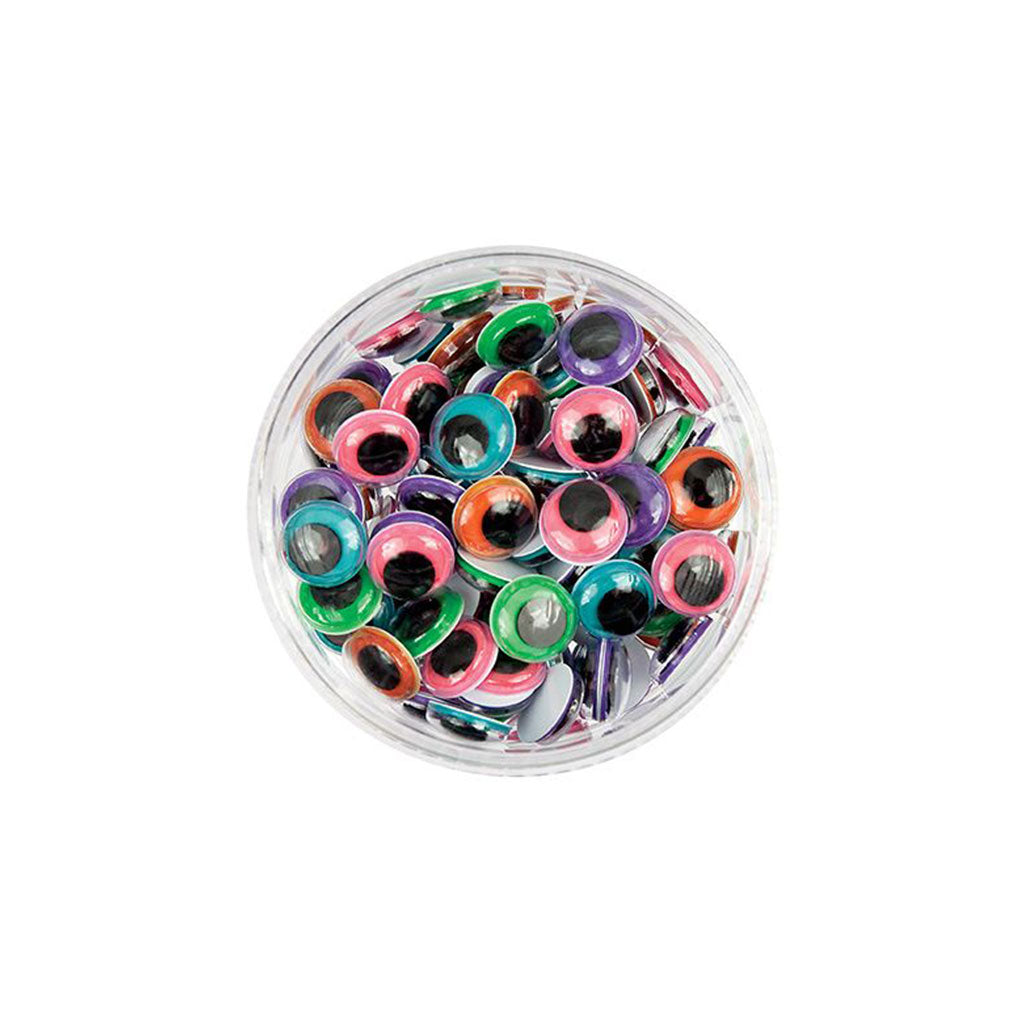 Joggle Eyes Stackable Coloured - Pack of 450 - 5-20mm - Educating Kids