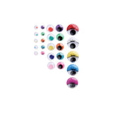 Joggle Eyes Stackable Coloured - Pack of 450 - 5-20mm - Educating Kids