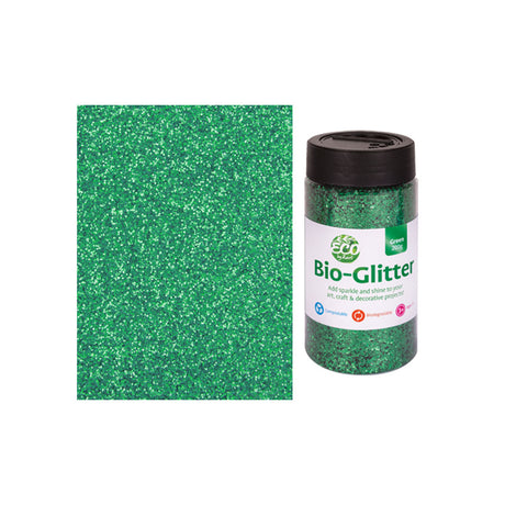 Bio Glitter Green - 200g - Educating Kids