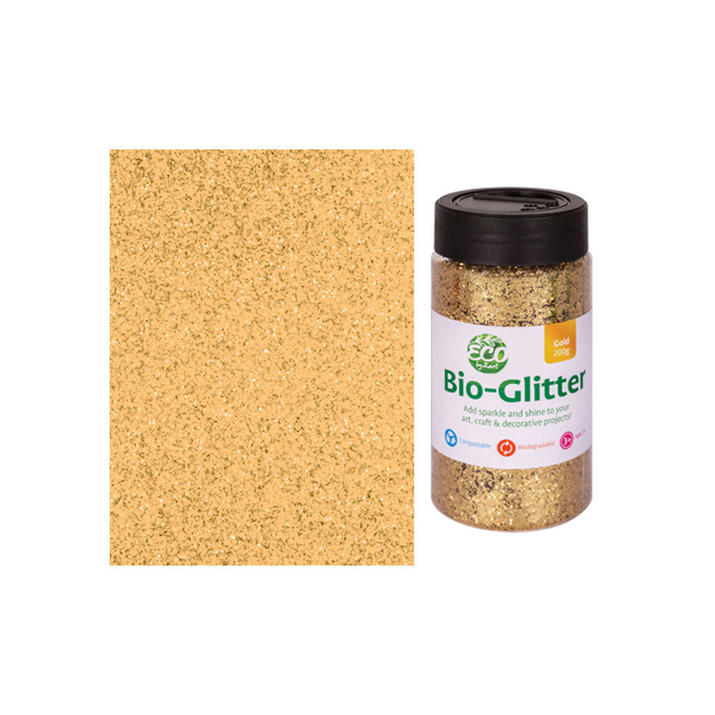 Bio Glitter Gold - 200g - Educating Kids