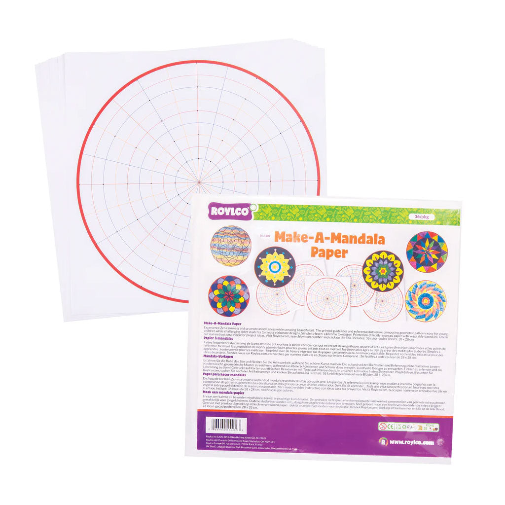 Make a Mandala Paper - Pack of 36