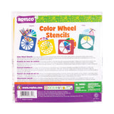 Colour Wheel Stencils - Pack of 4