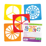 Colour Wheel Stencils - Pack of 4