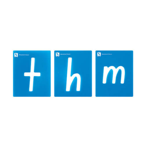 NSW Lower Case Stencil Letters