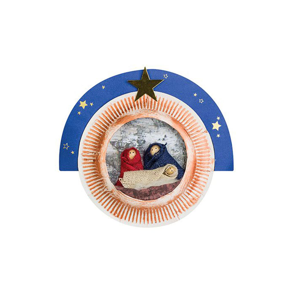 Paper Plate Round Unwaxed 18cm - Pack of 50 - Educating Kids