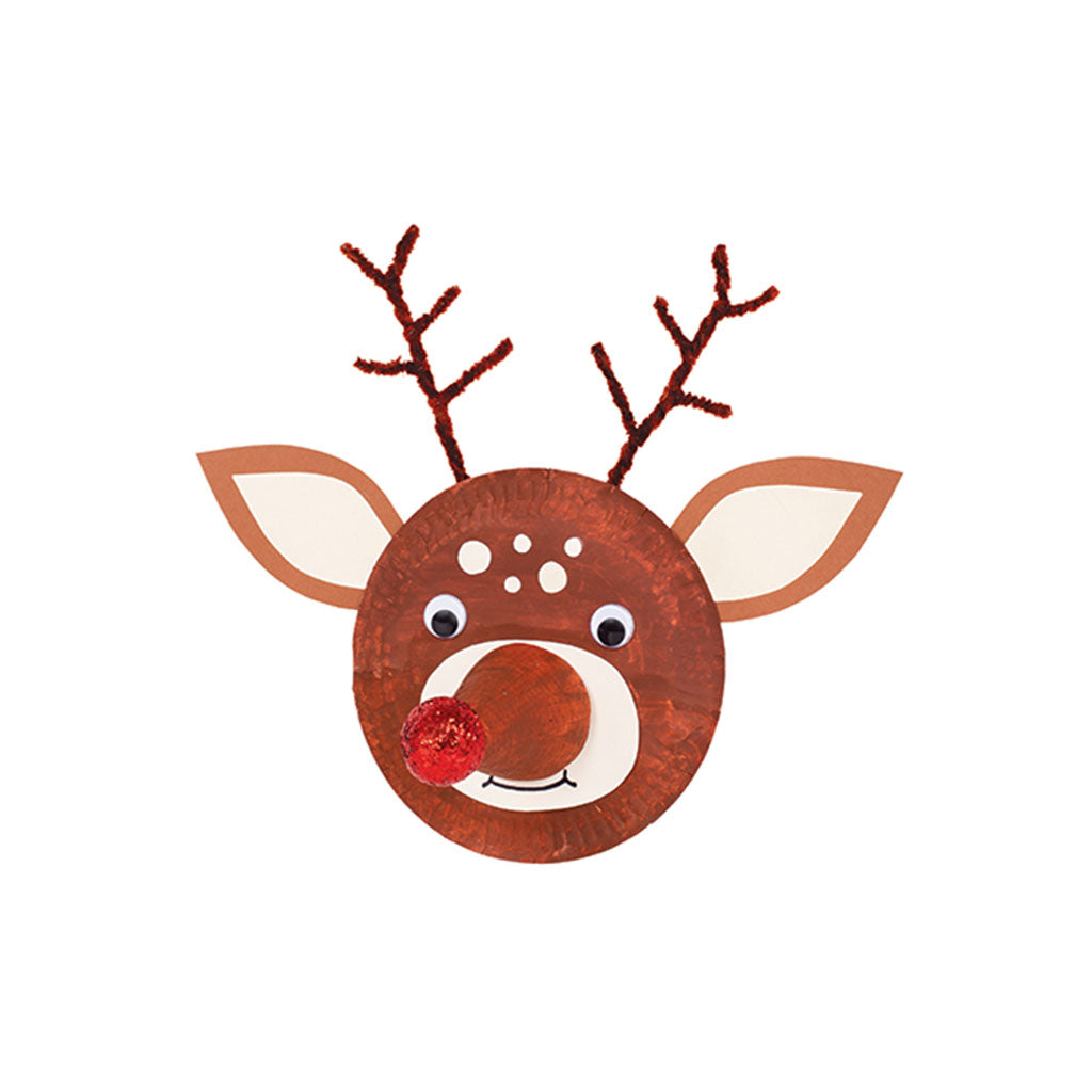 Paper Plate Round Unwaxed 18cm - Pack of 50 - Educating Kids