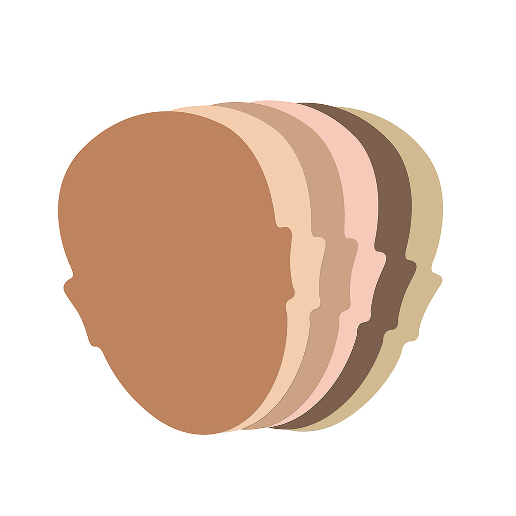 Paper Shapes Face - Pack of 50 - Educating Kids