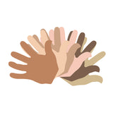 Paper Shapes Hand - Pack of 50 - Educating Kids