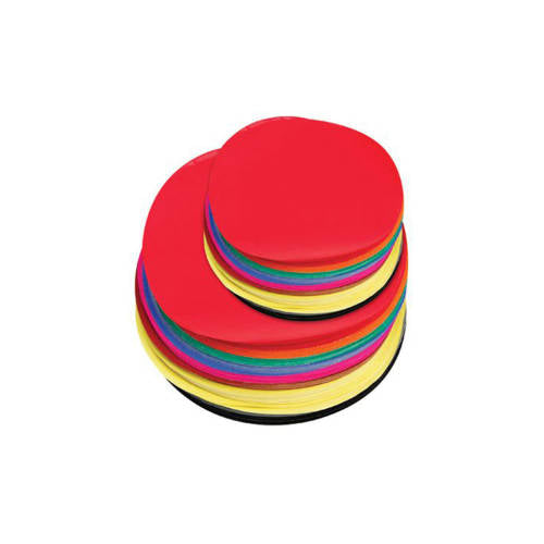 Circles Paper 12cm & 18cm Asst â€“ Pack of 500 - Educating Kids