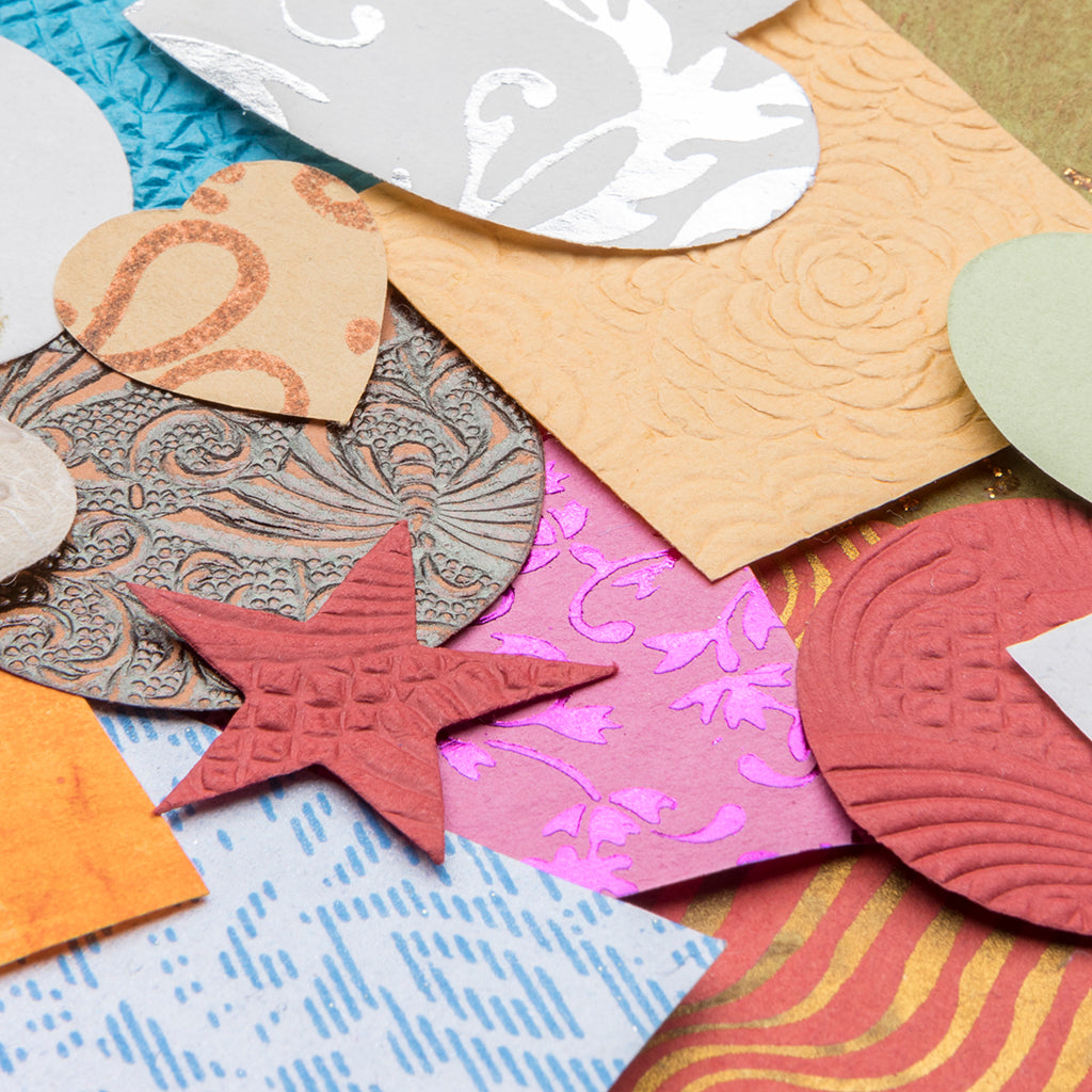 Collage Paper Shapes 500 g - Educating Kids