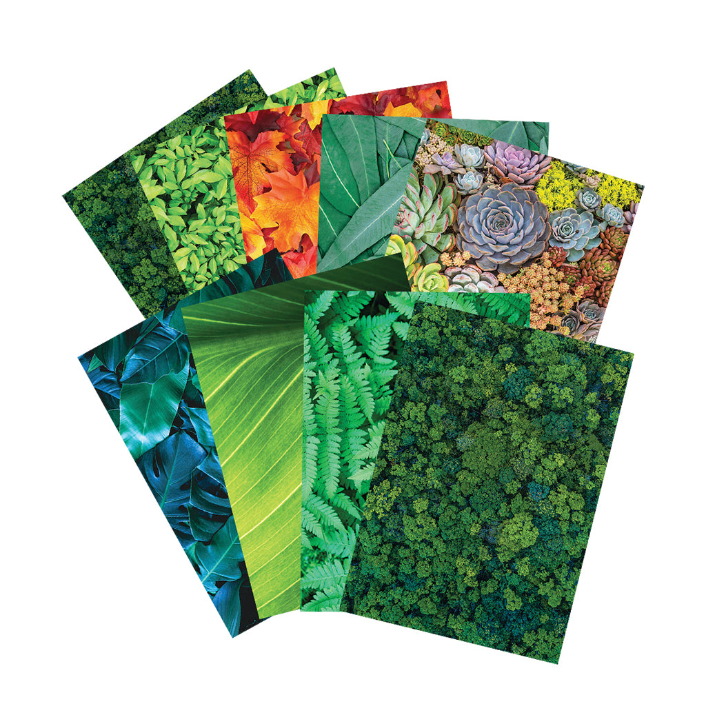 Foliage Pattern Paper A4 - Pack of 40 - Educating Kids