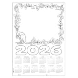 Cardboard Calendar 2026 Blanks A3 - Pack of 25
