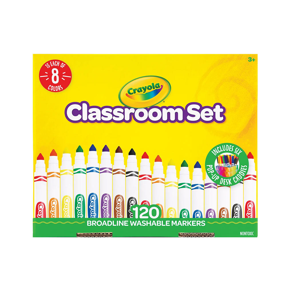 Crayola Broadline Marker Classpack of 120