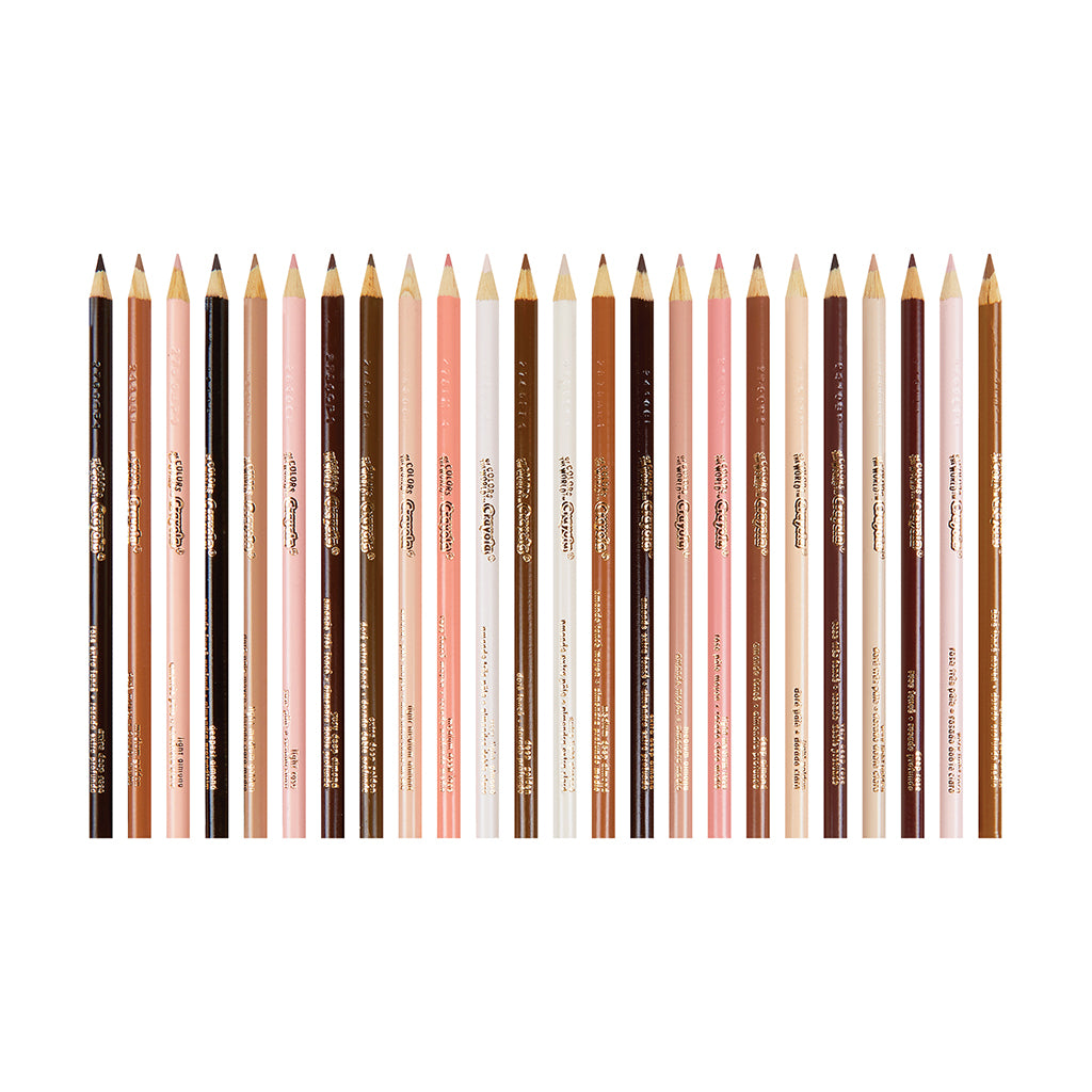Crayola Colours of the World Pencils - Pack of 24 - Educating Kids