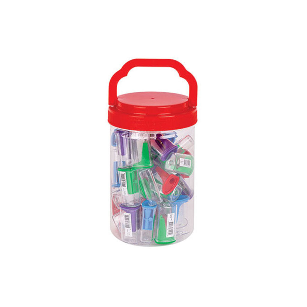 Faber-Castell Sharpener Single Hole – Jar of 40 - Educating Kids