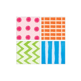 Foam Paint Patterned Rollers - Set of 4