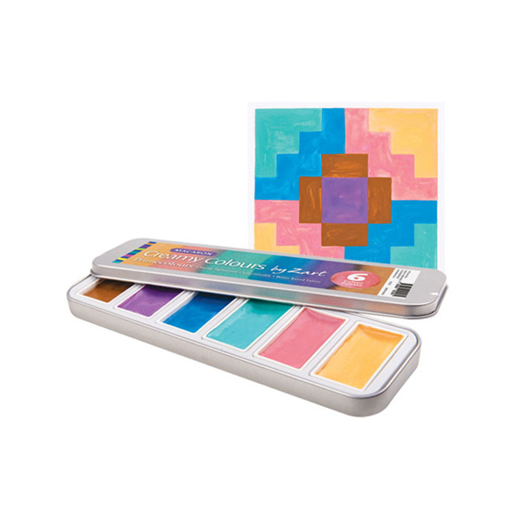 Creamy Colours Watercolours by Zart Macaron