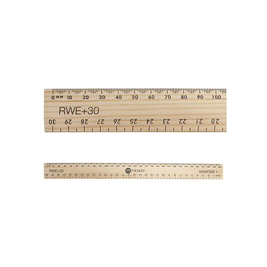 Ruler Wooden 30cm – Pack of 24
