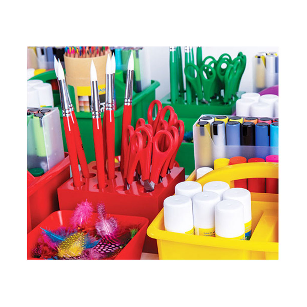 ColourSorts Scissor Brush Block - Red