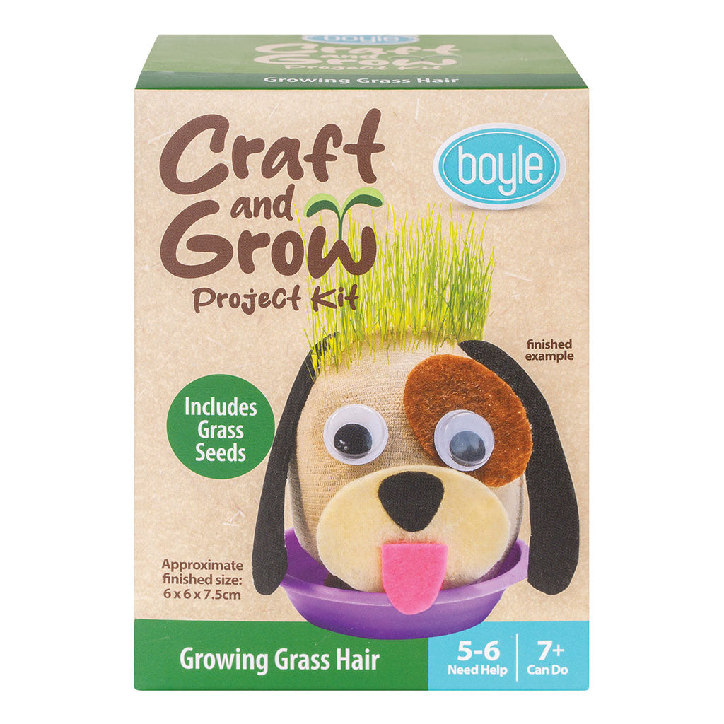 Craft & Grow Grass Puppy Kit