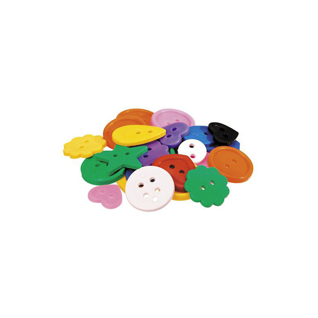 Bright Buttons Asst - 550pc - Educating Kids