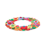 Bulk Assorted Coloured Buttons - 600g - Educating Kids