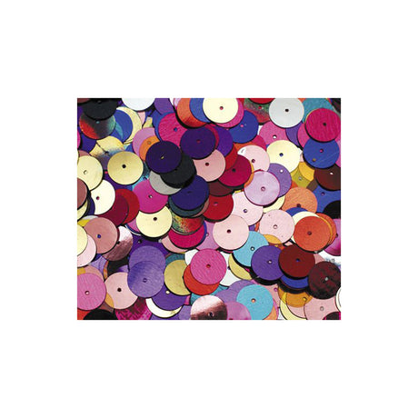 Sequins Round Flat Assorted - 1000's - 1cm - Educating Kids