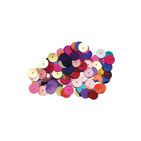 Sequins Round Flat Assorted - 1000's - 1cm - Educating Kids