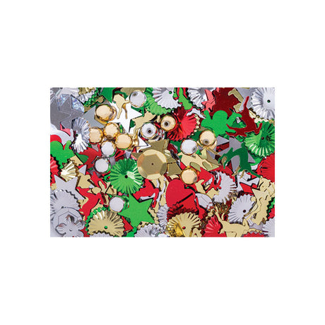 Sequins Multi Christmas - 25g - Educating Kids