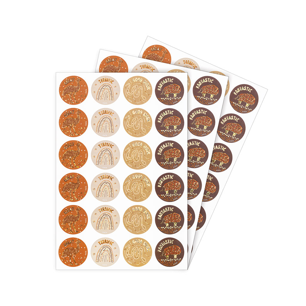 Country Connections Holographic Merit Stickers 72s