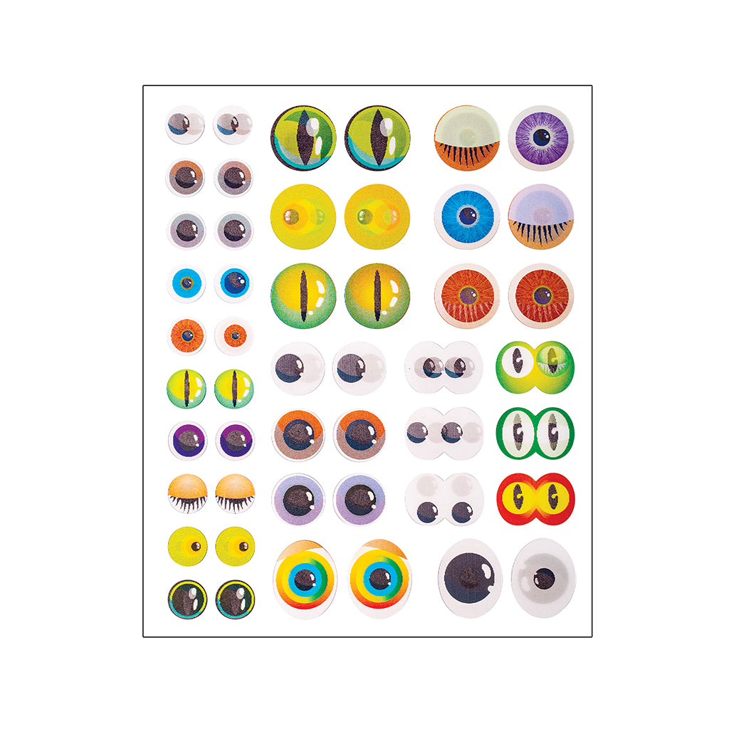 Sticker Moving Eyes - Pack of 144