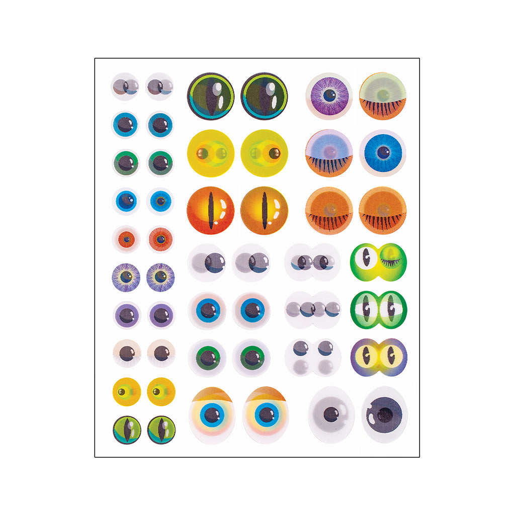 Sticker Moving Eyes - Pack of 144
