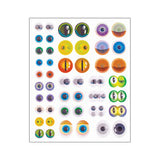 Sticker Moving Eyes - Pack of 144