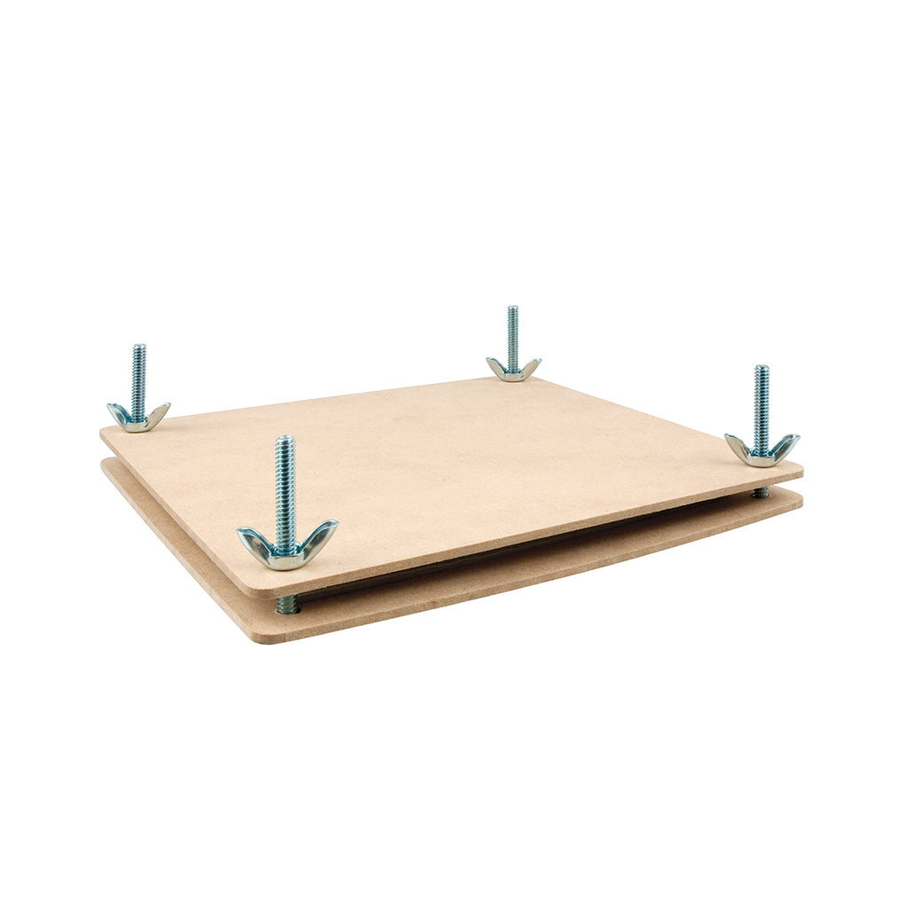 Wooden Flower Press with Metal Wingnut Screws - Educating Kids