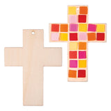 DIY Wooden Cross Decoration - Pack of 20