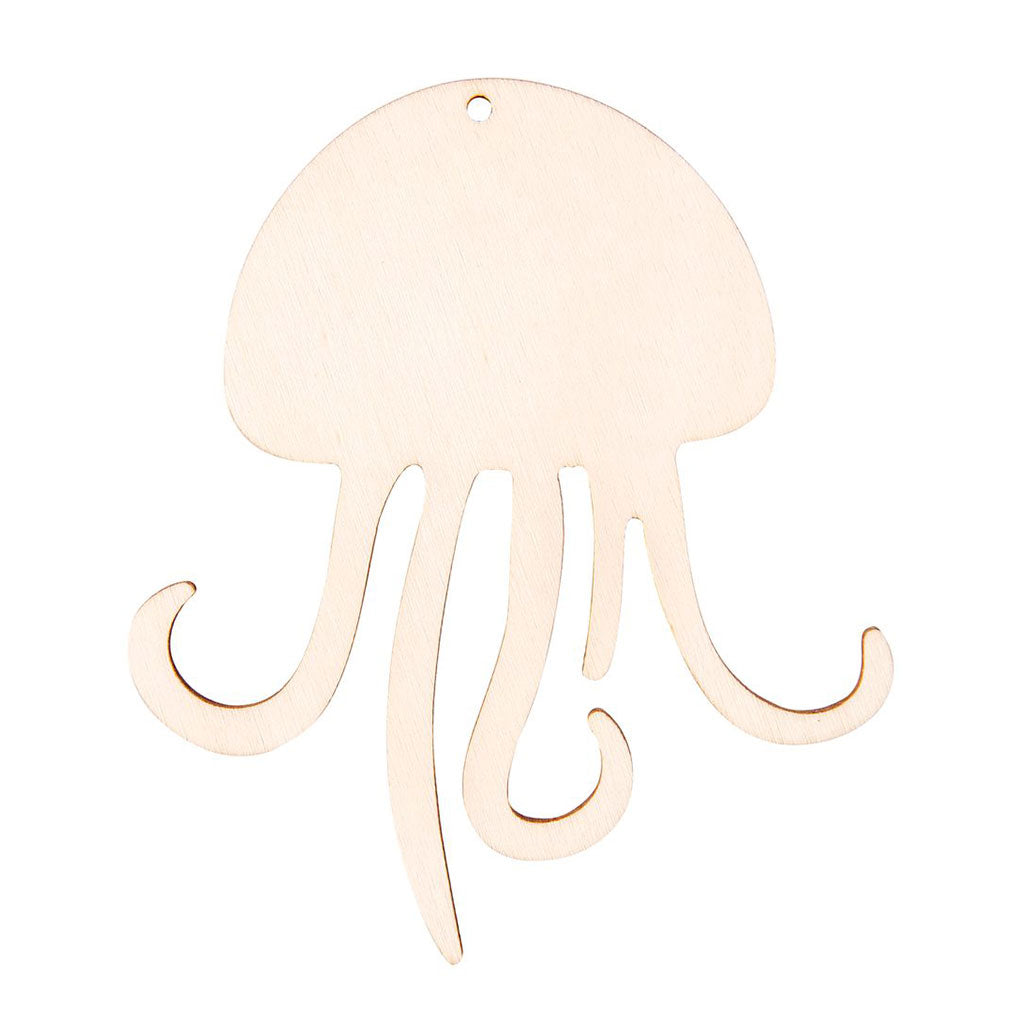Wooden Australian Sea Creature Shapes - Pack of 24