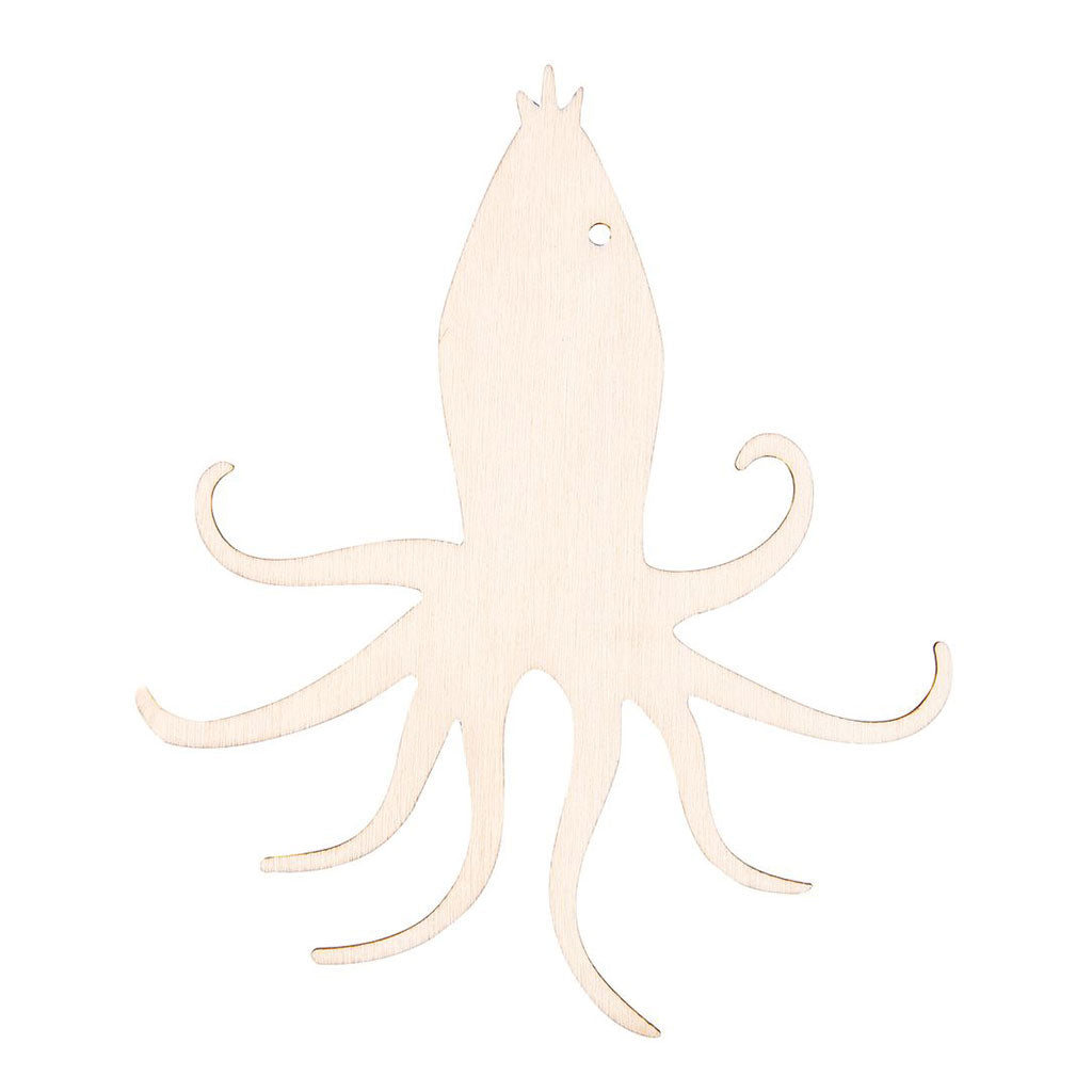 Wooden Australian Sea Creature Shapes - Pack of 24