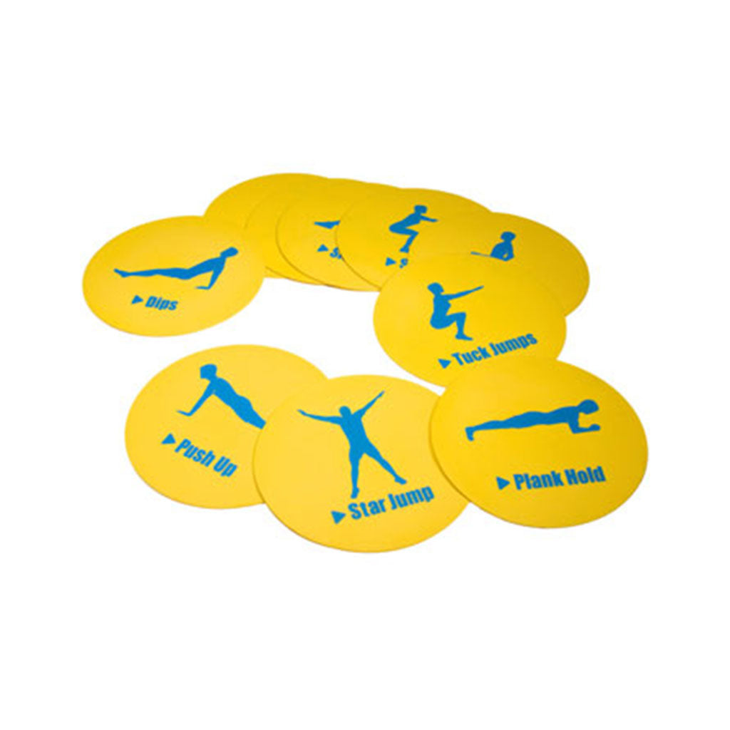 Exercise Spot Markers - 12pc