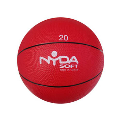 NYDA 20cm Heavy Duty Playball Red - Educating Kids