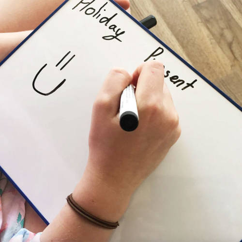 A4 Magnetic Whiteboard - Educating Kids