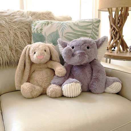 Weighted Cuddly Elephant - Educating Kids