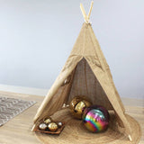 Hessian Teepee - 160cm - Educating Kids
