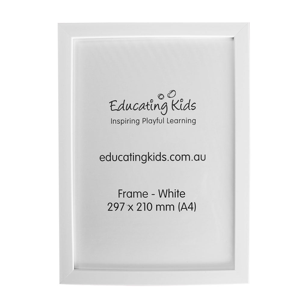 Frame White - A4