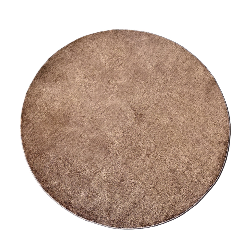 Round Carpet 2m - Camel