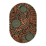 Country Colours - Oval Rug (2.7 x 1.8m)