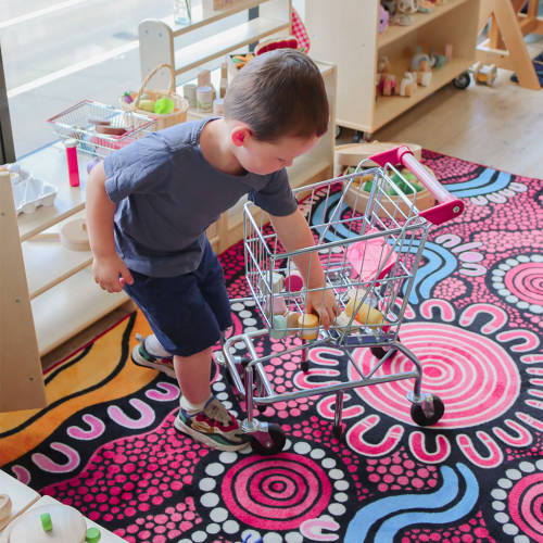 Living with the Land Rectangle Rug (3 x 2m) - Educating Kids