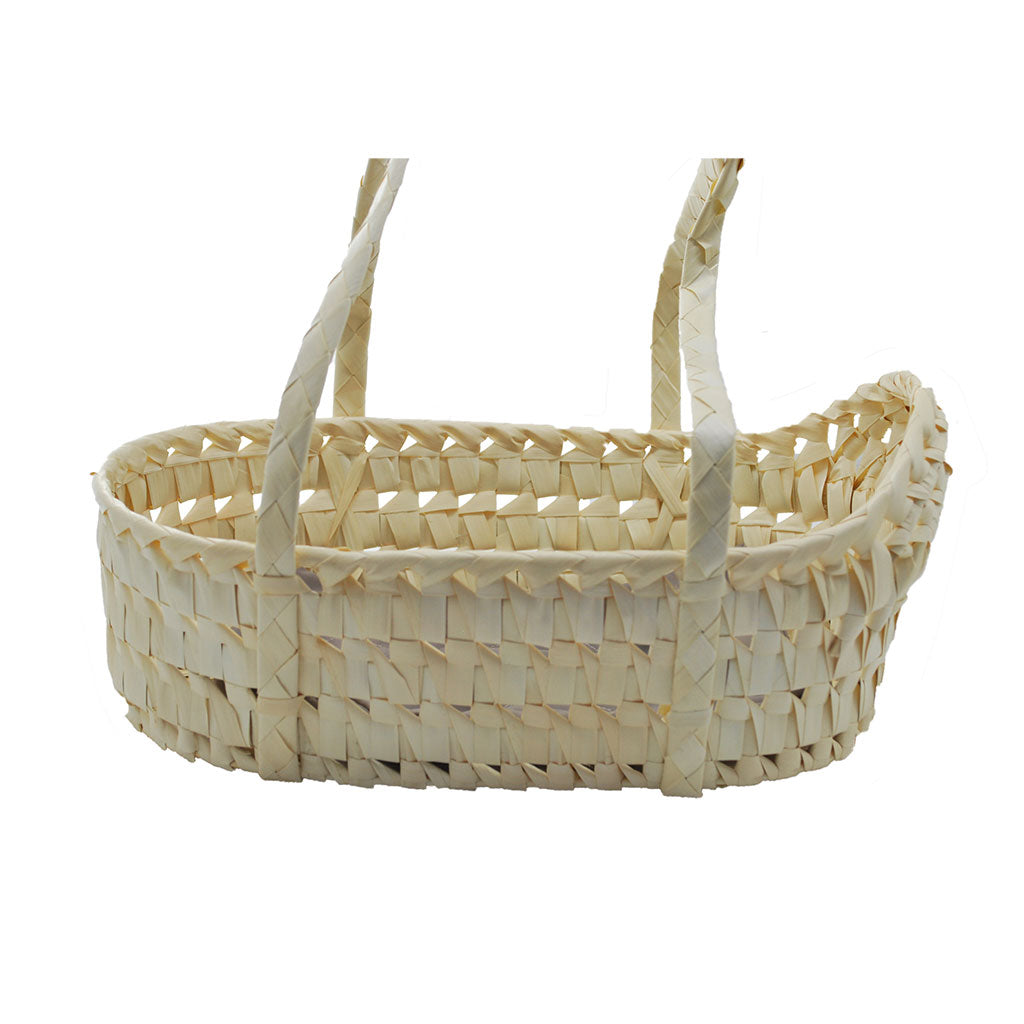 Seagrass Doll Basket - 37cm