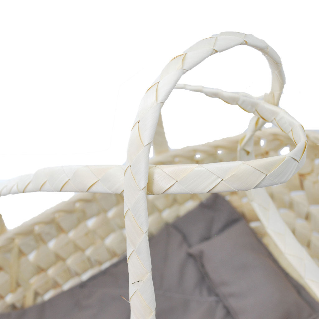 Seagrass Doll Basket - 37cm