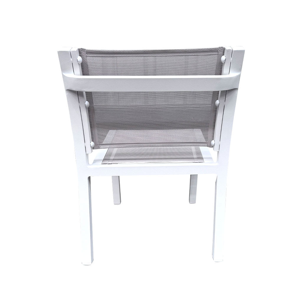 Child Chair - Set of 4 - White/Oatmeal