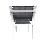 Child Chair - Set of 4 - White/Charcoal